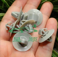 10x for renault trafic traffic side moulding lower protection door trim clips auto car accessories styling