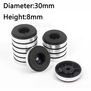 12 шт. 30*8 мм пластиковые коврики, усилитель ног, динамик проигрыватель компакт-дисков с проигрывателем, компьютер, DAC, машинные ножки