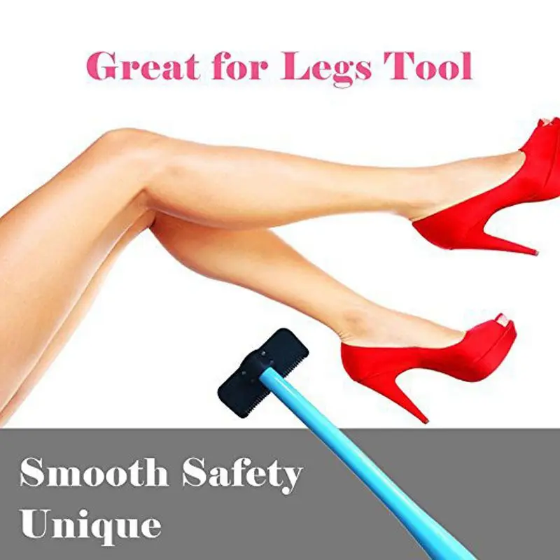 Мужская Ручная Бритва для волос на спине пластиковая бритва с длинной ручкой