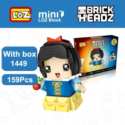 LOZ 1449 with box LOZ клоун мдональд Рональд Humburger Мини Строительные блоки 249 шт кирпичная голова фигурка игрушка подарок для детей в возрасте 6+ официальный авторизованный - Цвет: LOZ 1449 with box
