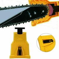 portable durable chainsaw chain teeth sharpener easy power teeth grinding stone bar mount sharpening woodworking tools