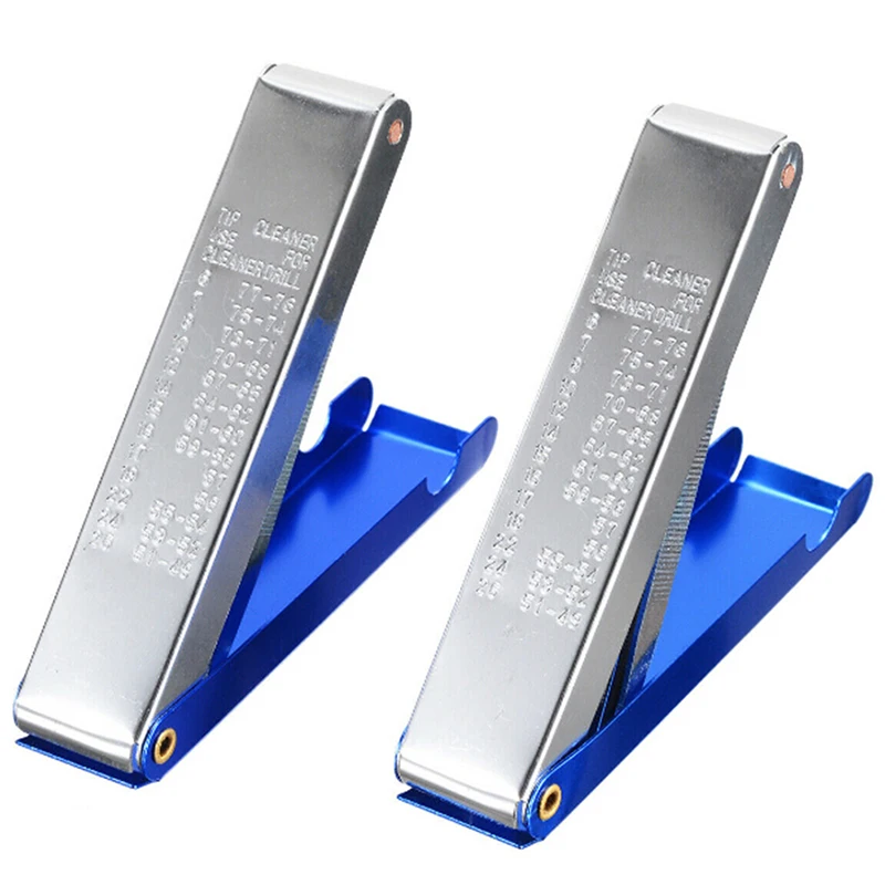 

1 set Blue Welding Torch Nozzle Tip Cleaner Tool File Needle Welding Torch Tip Portable 13 in 1 Aluminum Nozzle Cleaner