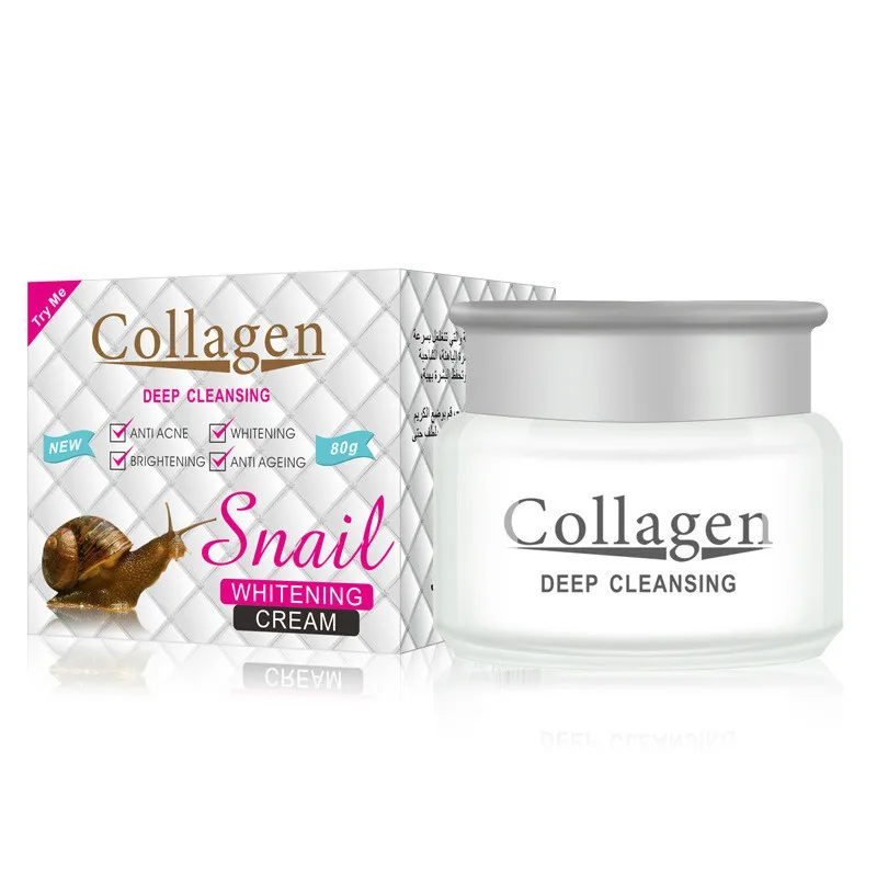 

Snails Collagen Repair Anti-aging Face Creams Refreshing Moisturizing Fades fine lines Hydrate Skin whitening cream