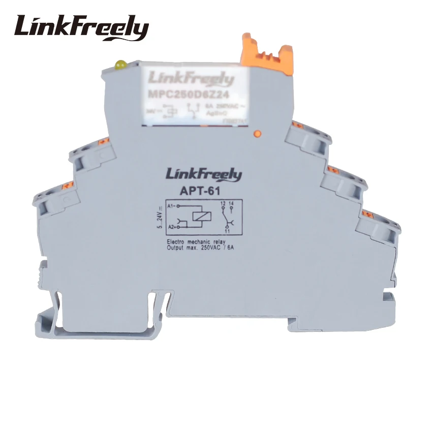 Соединительное реле APT 61 MPC250D6Z24 Модуль и плата общий положительный полюс вход 24 В