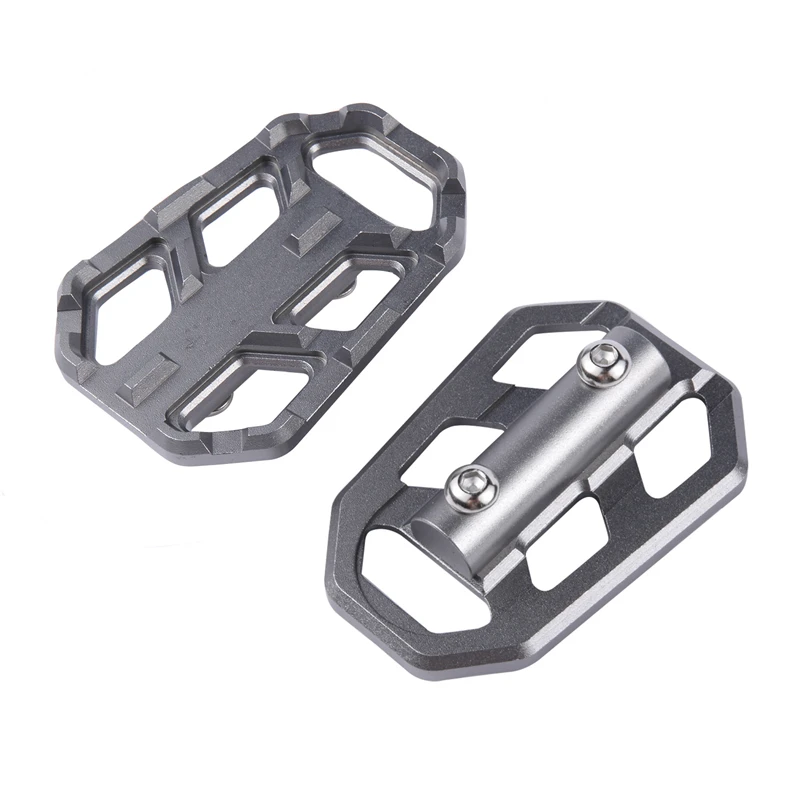 1 пара широких педалей для BMW G310GS R1200GS Adventure S1000XR F850GS F750GS R Nine T черные