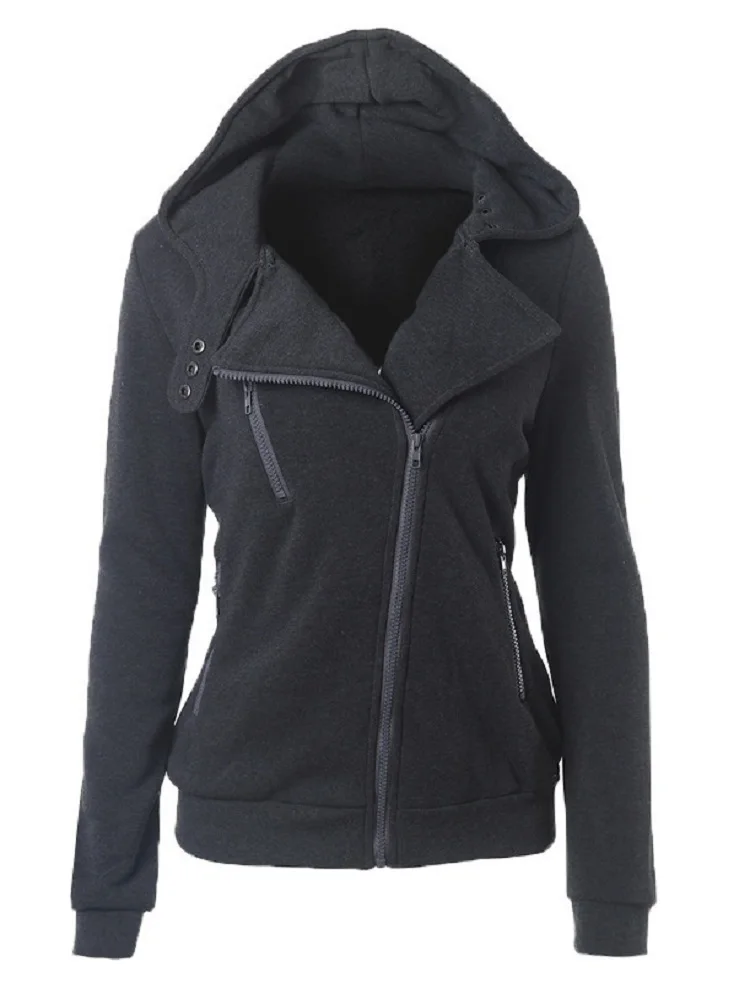 Толстовка женская с длинным рукавом и капюшоном|Женские толстовки свитшоты| |