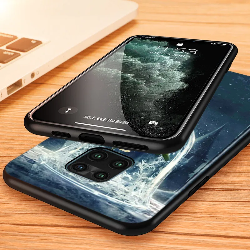 

Silicone Cover Beauty And Rose For Xiaomi Redmi 9A 9C Note 9 9S Pro Max 8T 8 7 6 5 Pro 5A 4X 4 Prime Phone Case