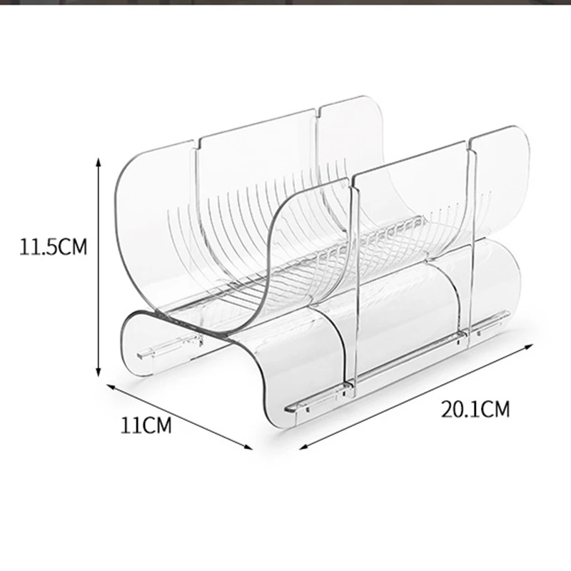 Пластиковая Самостоятельная Винная стойка Штабелируемый органайзер для