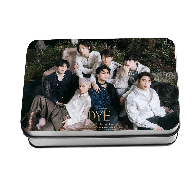 Kpop GOT7 2020 10-й мини-альбом &ltкраситель&gt Полароид фото ломо карты Джексон бэмбам