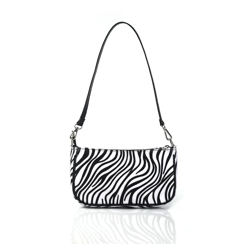 

2021 new Women trendy zebra pattern small chain bag shoulder messenger bag fashion Handbag and purse High quality designer bag