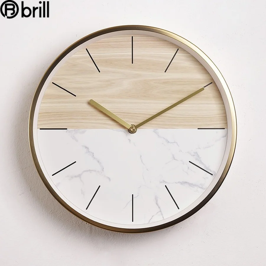 

Creative Luxury Big Wall Clock Modern Design Living Room Nordic Gold Silent Wall Watches Home Decor Pendule Mural Reloj Pared