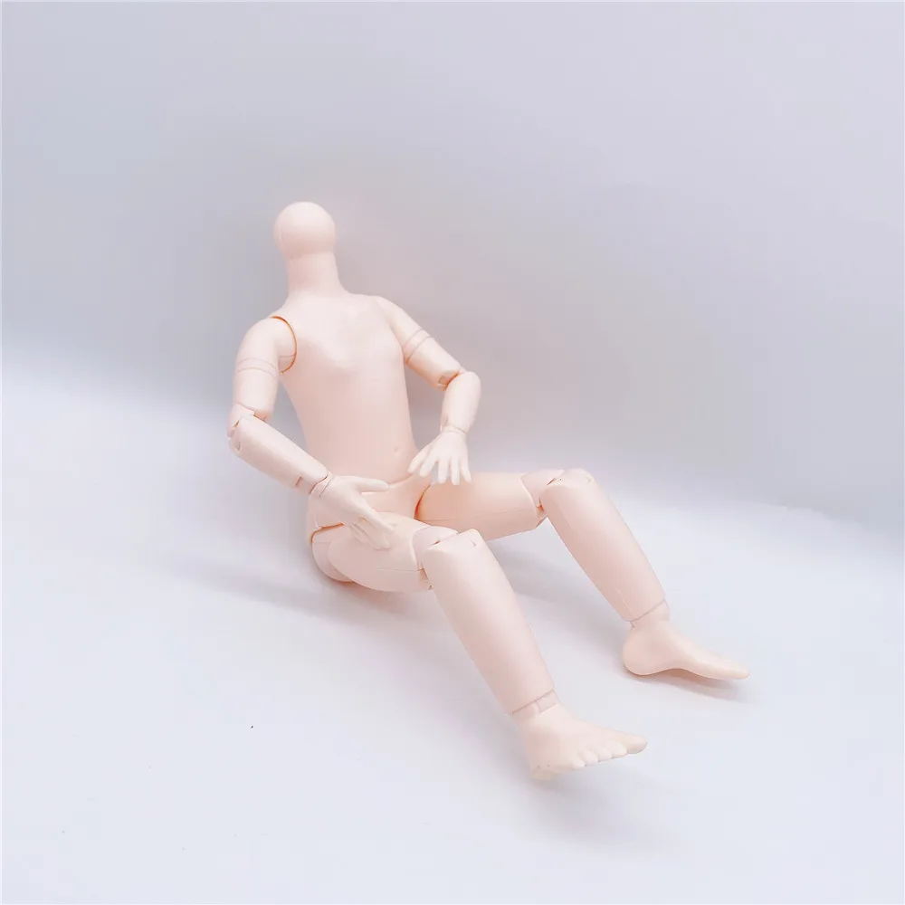 

New 12 inch/30CM 6 inch/16CM 23 movable joint 3D eyes parent-child doll dress mom/daughter cartoon cute children's toy dolls 253