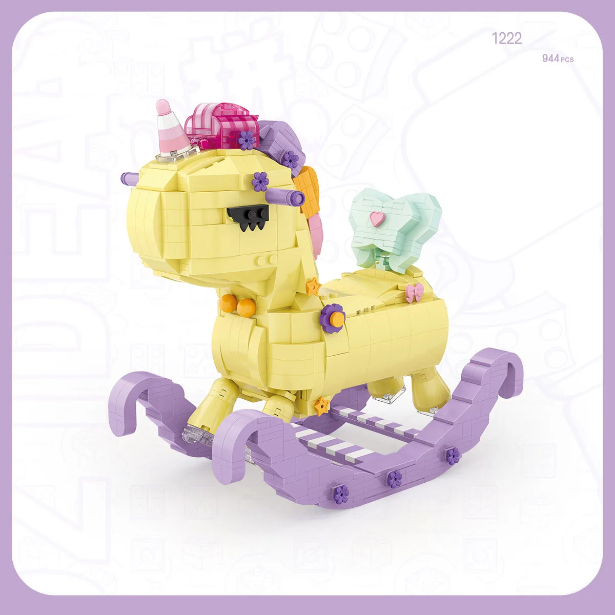 

LOZ Творческий Пегас Единорог качающиеся лошади Мини Алмазный строительный блок Сборная модель кирпичи обучающие игрушки для детей подарок