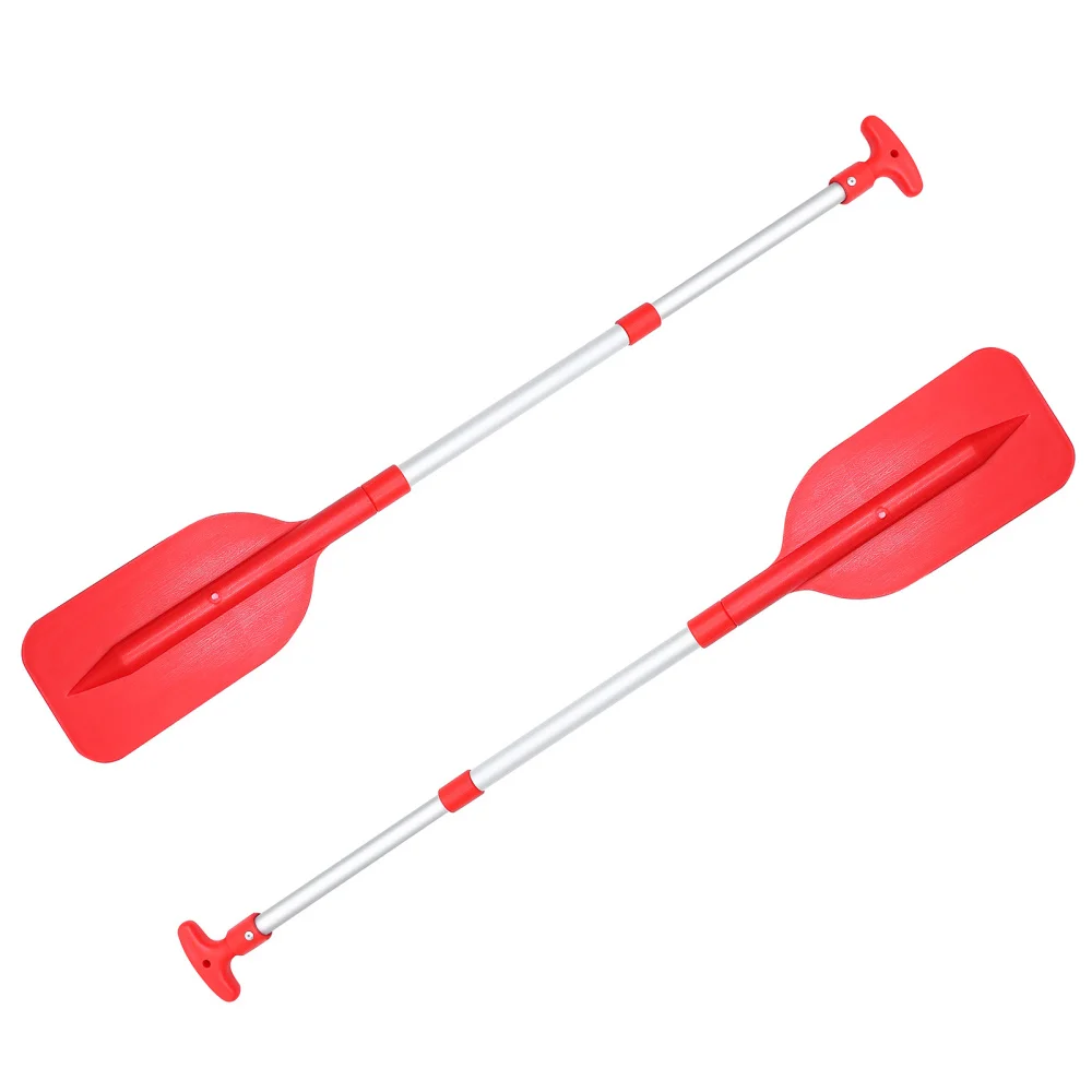 

2pcs Adjustable Floating Boat Oar Retractable Kayak Paddle Aluminum Alloy Oar