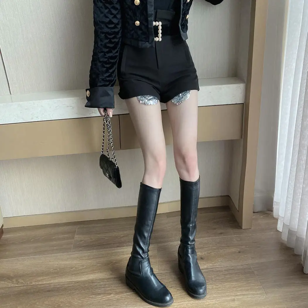 

French women's fashion retro diamond lattice velvet bow cotton liner jacket coats women