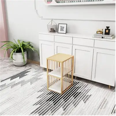 

Nordic Light luxury net red manicure table and chair set double manicure table