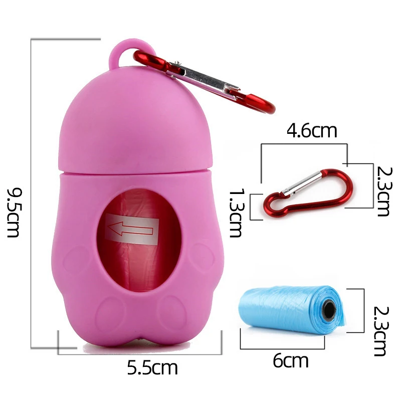 

Pet Garbage Bag Toilet Picker Dispenser Garbage Box Shoveling Poop Picking Up Trash Can Poop Bag