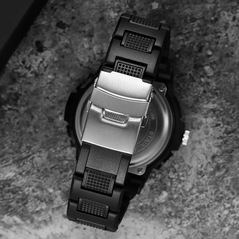 Часы наручные SANDA мужские в стиле милитари брендовые армейские спортивные