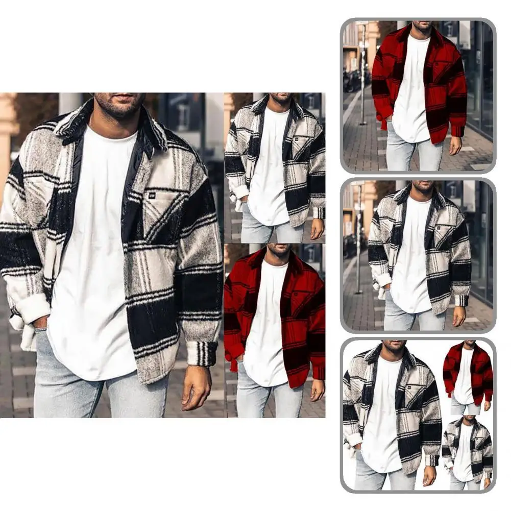 

Premium Male Outwear No Pilling Cotton Blend Gentleman Vintage Coat Male Coat Men Jacket
