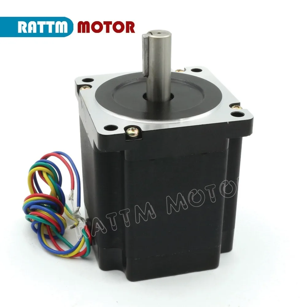 Quality 34HS9801 NEMA34 stepper motor 878Oz-in 560N.cm stepping 4.0A for Large CNC Router Milling Engraving Machine | Обустройство