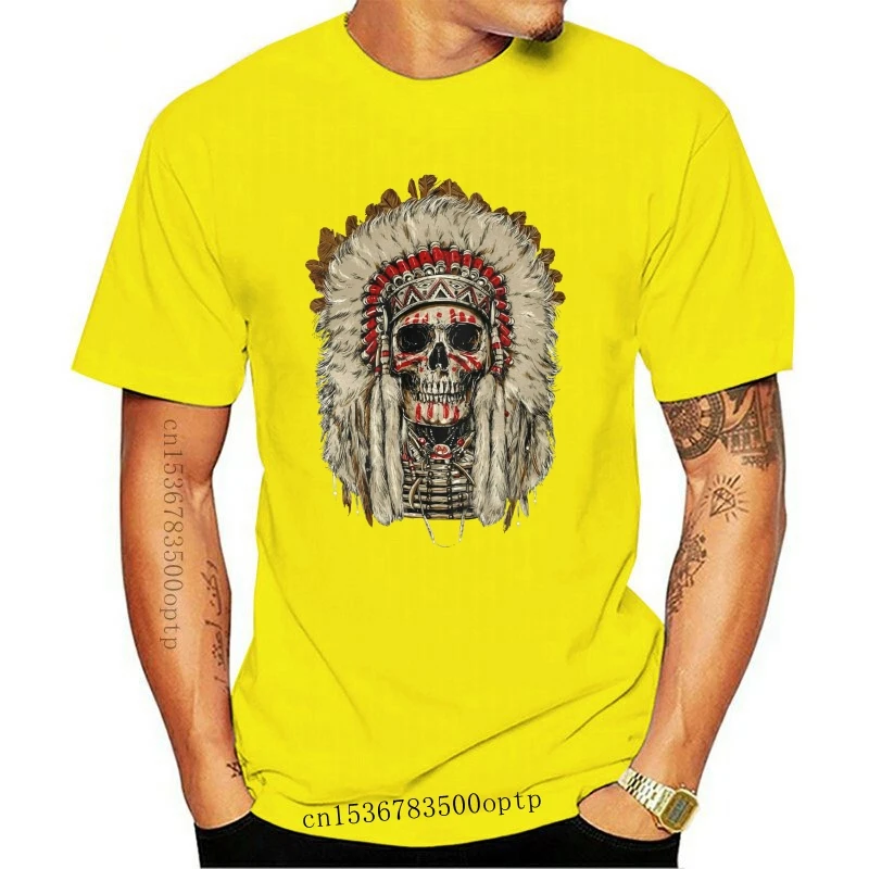 

Indian Wizard Totem Motorcycles Tshirt