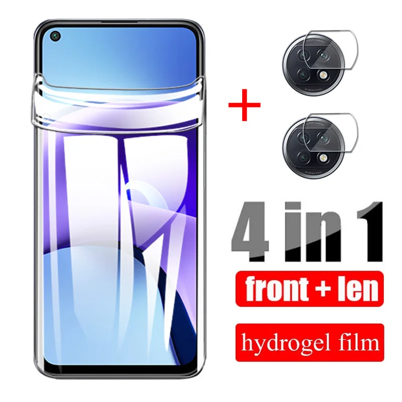 

Гидрогелевая пленка для xiaomi redmi note 9t, защитное стекло на заднюю камеру для redme note9t pro 5g J22 6,53 дюйма