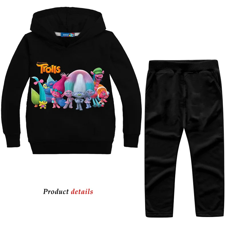 2-16Years Cute Cat Pink Marie Aristochat Clothing Set Kids Girls Clothes Halloween Outfits Boys Hoodies Pants 2pcs sets | Детская одежда