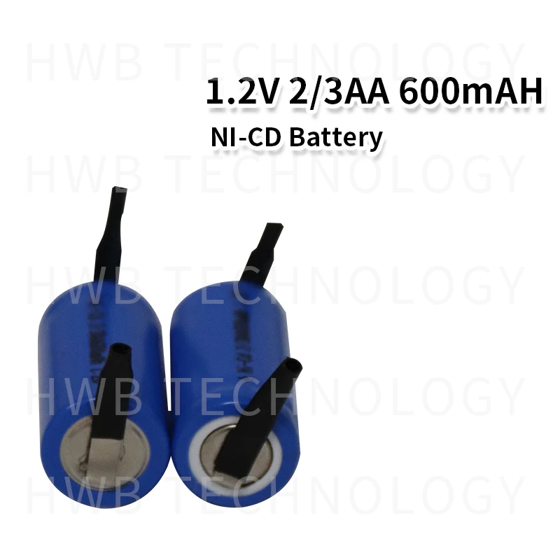 Аккумуляторные батарейки AA Ni Cd 1 2 в 2/3AA 600 мАч 4 шт./лот/набор|battery nicd|ni-cd 1.2vrechargeable