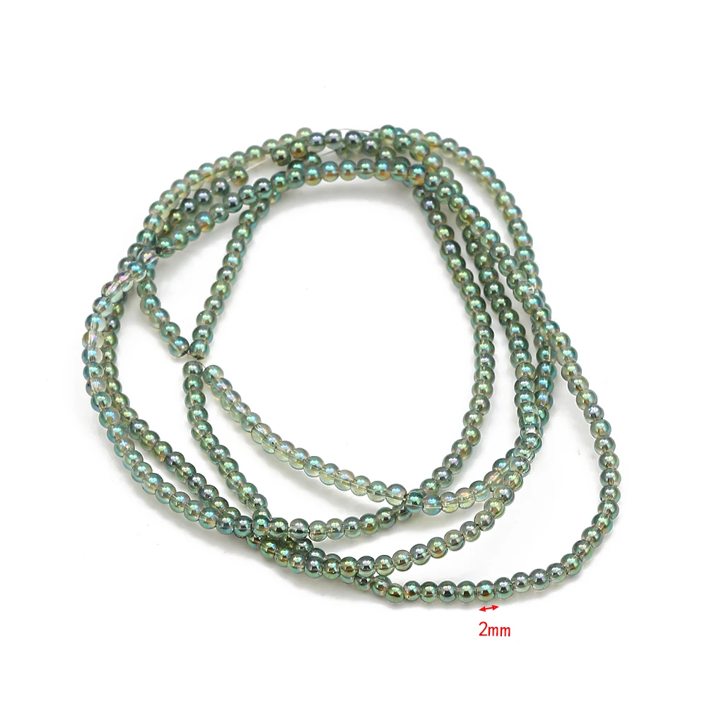 MEIBEADS 300 шт./нитка смешанных цветов россыпью разделитель хрустальные бусины для