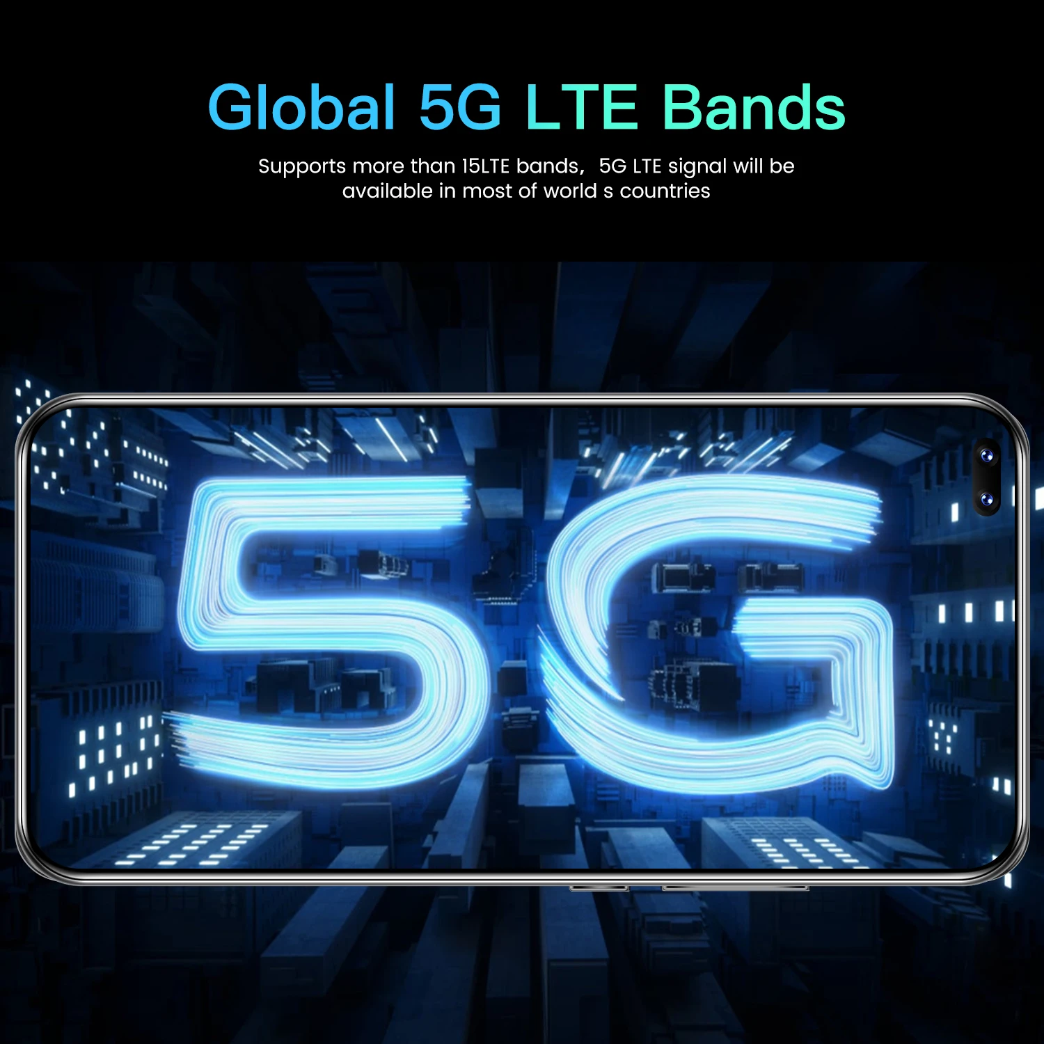 

Global Version Mate40 RS Smartphone 7.3 Inch Full Screen Octa 12 Core 5000mAh 12GB 512GB 4G LTE 5G Network Mobile Phone