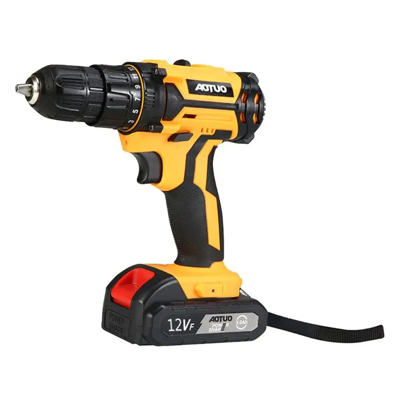 

2022 New 12V Electric Screwdriver Wireless Power Driver Rechargeable Lithium-Ion Battery