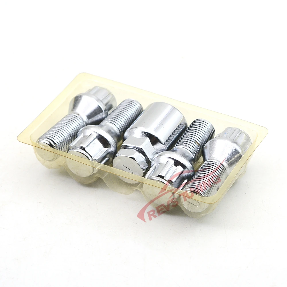 4 шт. противоугонные автомобильные гайки с блокировкой колеса M14X1.5 адаптером|wheel