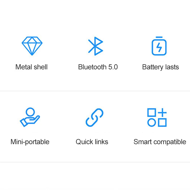 Портативная Bluetooth-колонка миниатюрная беспроводная акустическая система