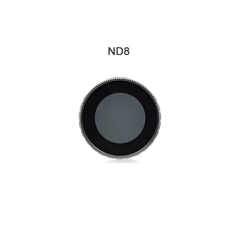DJI OSMO действия Комплект фильтров для объектива Водонепроницаемый подводный фильтр для ND8/16/32/64 UV CPL с регулируемым углом наклона фильтры для Osmo экшн-протектор - Цвет: ND8
