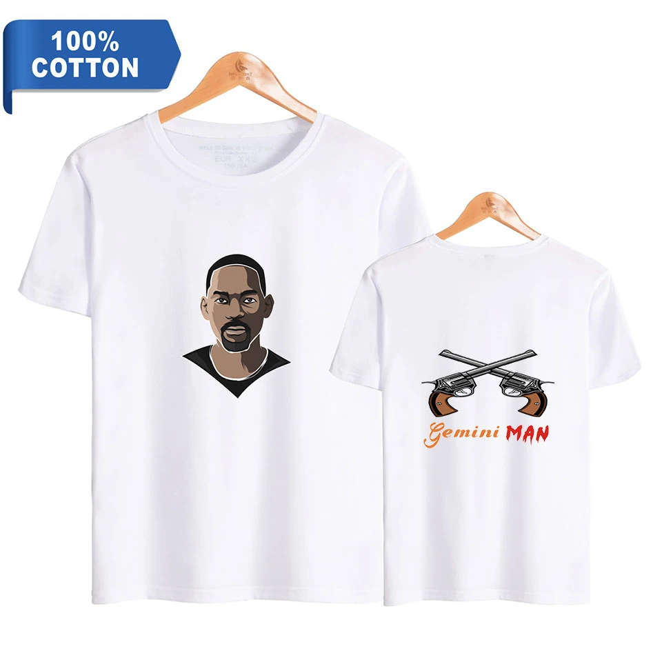 

Gemini killer print harajuku T Shirt Men's 100%Cotton Tshirt O-neck Summer T-shirt Running Tshirts Fashion Comfortable Trendy
