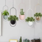 Металлический подвесной горшок, вешалка для растений, цепочка, подвесная корзина для цветочных горшков, вешалка, качающаяся Цветочная корзина, декоративный держатель