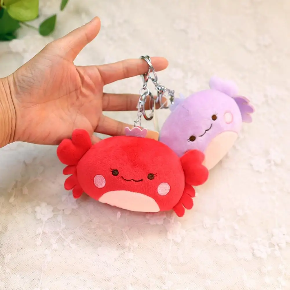 Краб куклы Игрушки Челнока с изящным кукольным брелки для ключей Для женщин