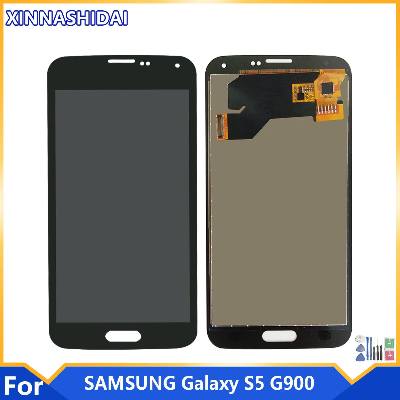 100% новый 5 1 ''OLED для SAMSUNG Galaxy S5 G900 G900F G900H ЖК-дисплей сенсорный экран дигитайзер