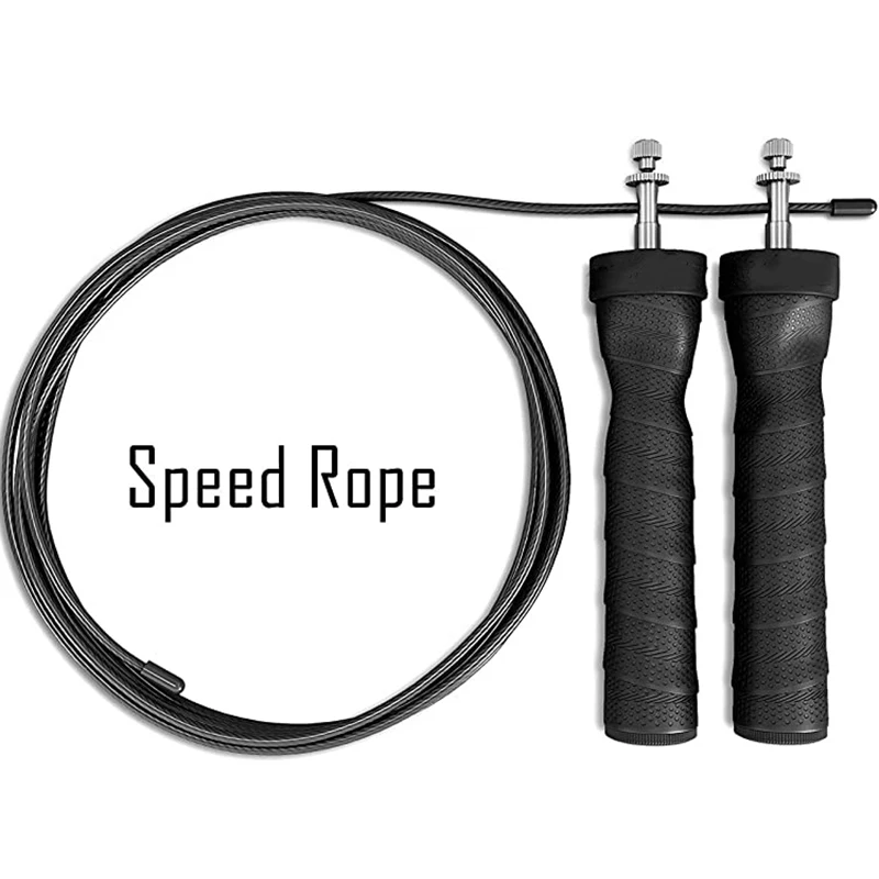 

Weighted Jump Rope Training Tangle-Free Rapid Speed Skip Rope Crossfit Gym Fitness Home Exercise Slim Body Building