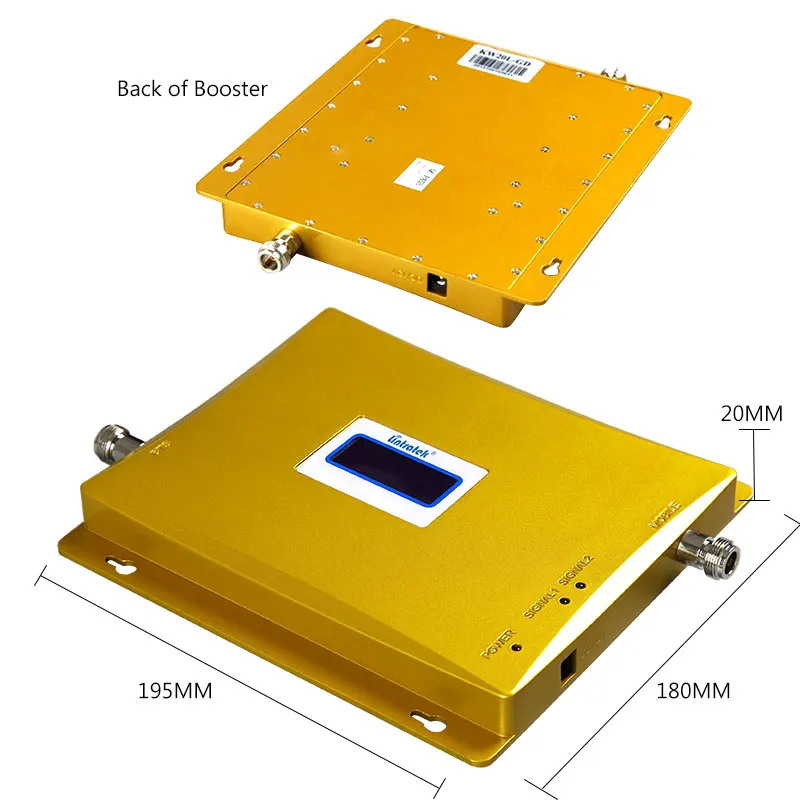 Lintratek 4G усилитель сигнала GSM двухдиапазонный сотовый мобильный dcs 1800 репитер LTE