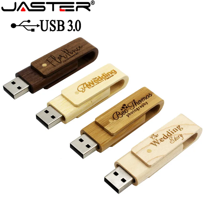 Корабль USB 3 0 Бесплатная персонализированная Настройка деревянный вращающийся