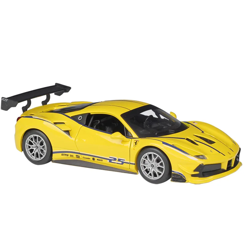 

Bburago 1:24 Ferrari 488 Challenge Sports Car Static Die Cast Vehicles Collectible For Boys Toys Original Box Free Shipping