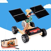 diy solar car wireless remote control vehicle model children kids toy gift student science project experimental mterials