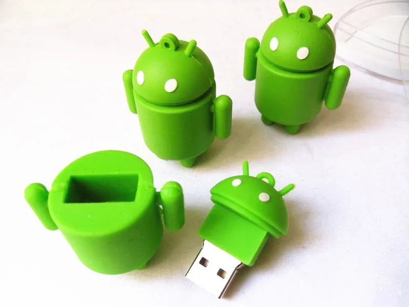 Usb-флеш-накопитель для роботов 4 ГБ 8 16 32 64 мультяшный флеш-накопитель android в