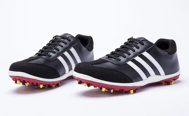 Мужская Профессиональная обувь для гольфа из микрофибры zapatos, шпильки spiker, мужские водонепроницаемые Нескользящие Активные Съемные обувные насадки с шипами для гольфа