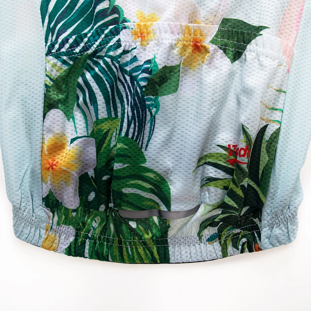 

Vd 2021 New Cycling Jersey Women Short Sleeve Flower Cycling Clothing Summer MTB Bike Jersey Tops Racing Sport Bicycle Shirt