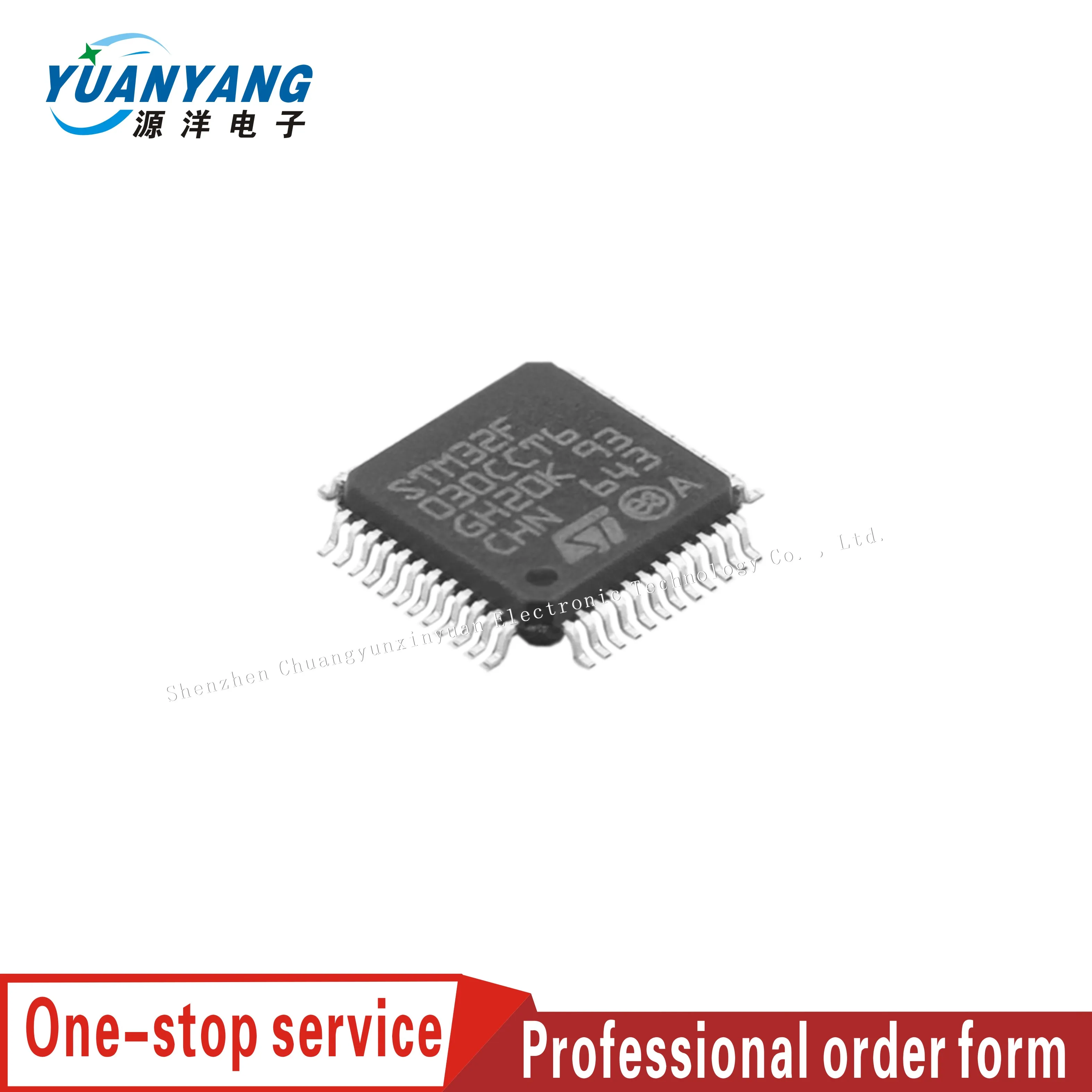

1PCS New original STM32F030CCT6 LQFP - 48 ARM 32-bit microcontroller - MCU