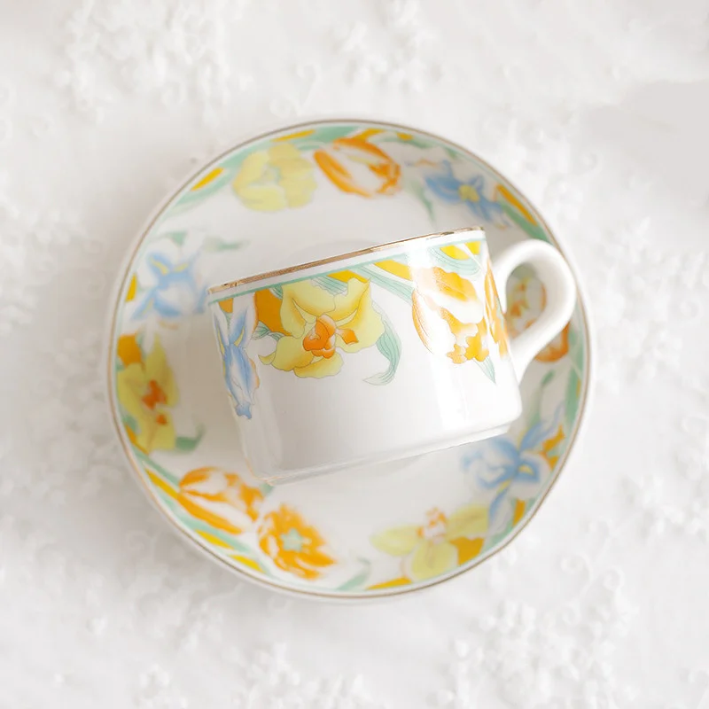 

Ceramic Coffware Set Coffee Cups & Saucers Breakfast Milk Afternoon Tea Mugs Kitchen Drinkware Wedding Gifts Birthday Presents