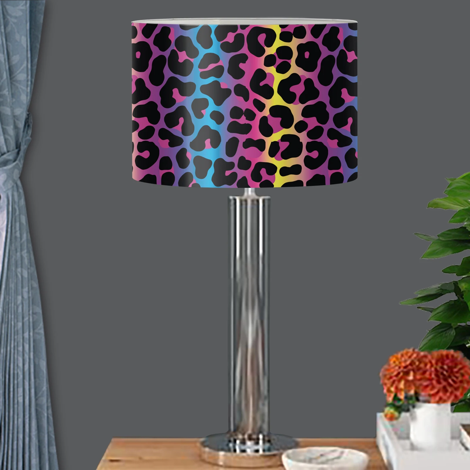 

Leopard Print Floor Lampshade Light Cover for ​Bedroom Living Room Table Lamp Shade Kids Room Bedside Nightstand Lamps Cover