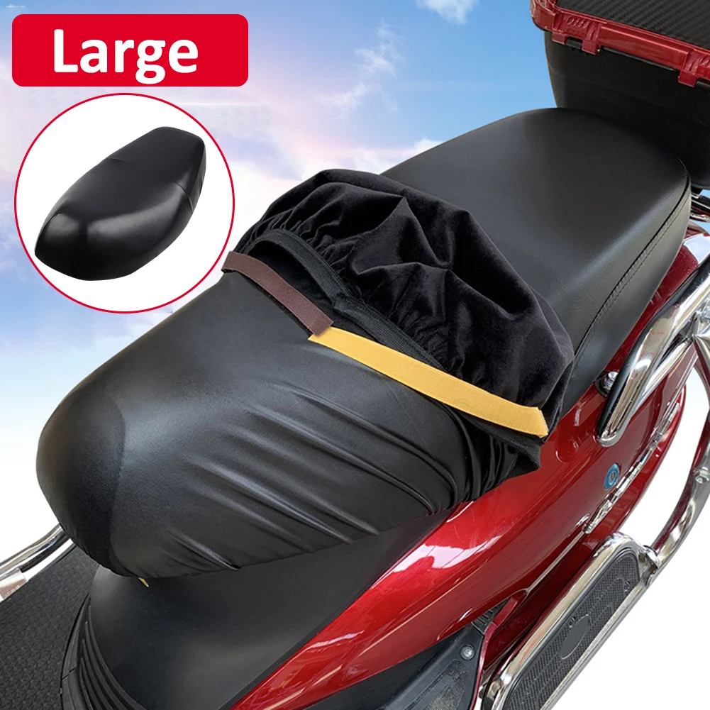 

Motorcycle Seat Cover Wear-resistant Motorcycle Seat Protector Universal PU Leather Motorcycle Seat Cushion Cover Waterproof